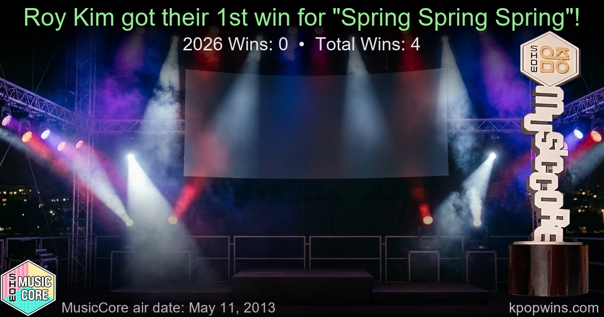 Roy Kim - Spring Spring Spring